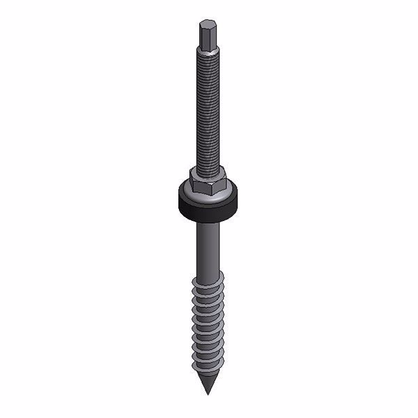 Van der Valk stockskrue M10x200