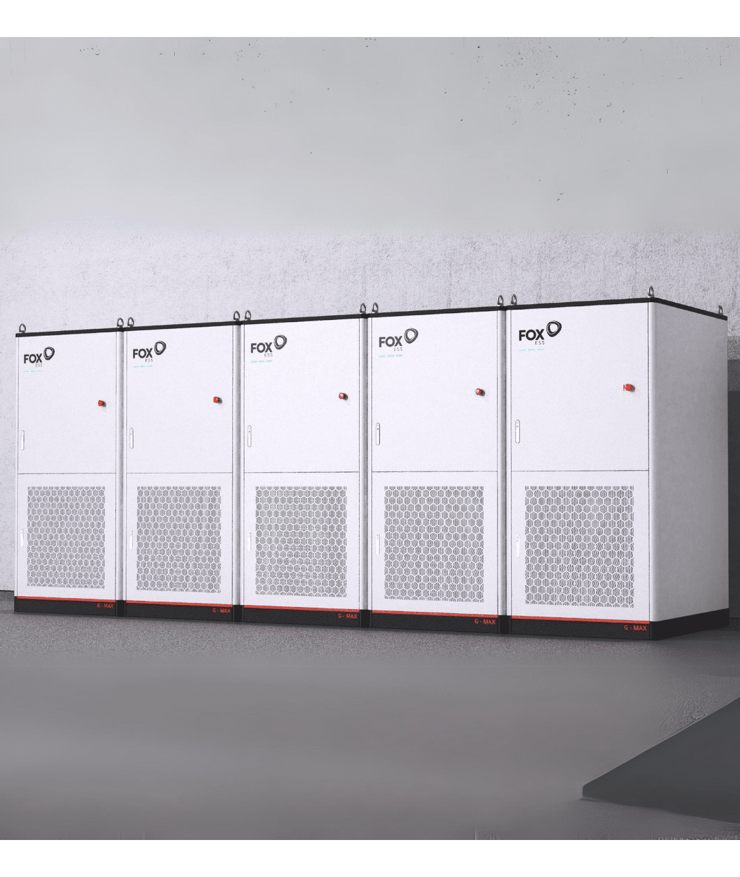 G-Max - 215Kwh batteripakke (inkl. 100kw output, væske nedkøling, off grid mode) optil 2 mWh